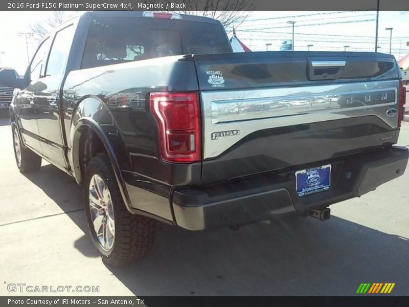 Magnetic / Black 2016 Ford F150 Platinum SuperCrew 4x4