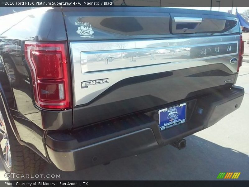 Magnetic / Black 2016 Ford F150 Platinum SuperCrew 4x4