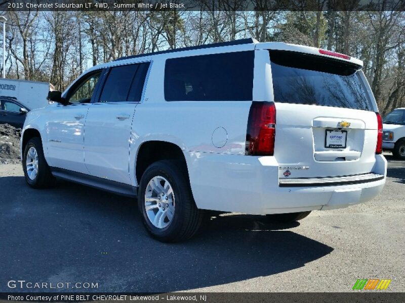 Summit White / Jet Black 2015 Chevrolet Suburban LT 4WD