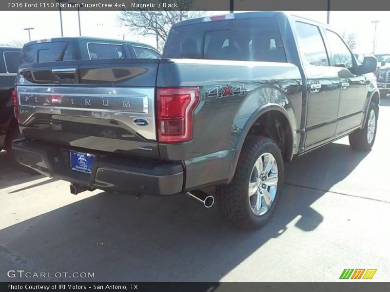 Magnetic / Black 2016 Ford F150 Platinum SuperCrew 4x4