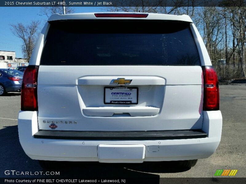 Summit White / Jet Black 2015 Chevrolet Suburban LT 4WD