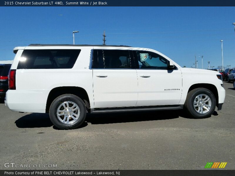 Summit White / Jet Black 2015 Chevrolet Suburban LT 4WD
