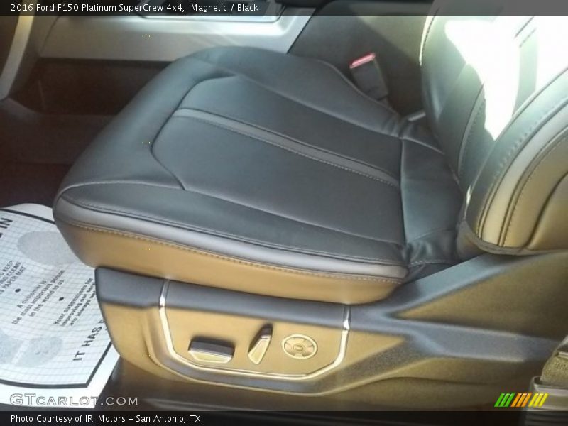 Magnetic / Black 2016 Ford F150 Platinum SuperCrew 4x4