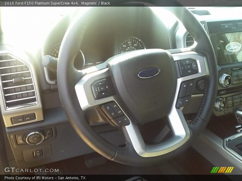 Magnetic / Black 2016 Ford F150 Platinum SuperCrew 4x4