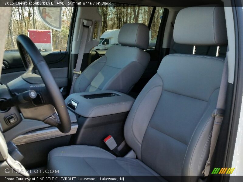 Summit White / Jet Black 2015 Chevrolet Suburban LT 4WD
