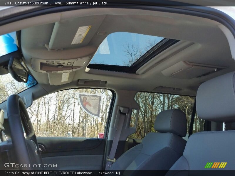 Summit White / Jet Black 2015 Chevrolet Suburban LT 4WD