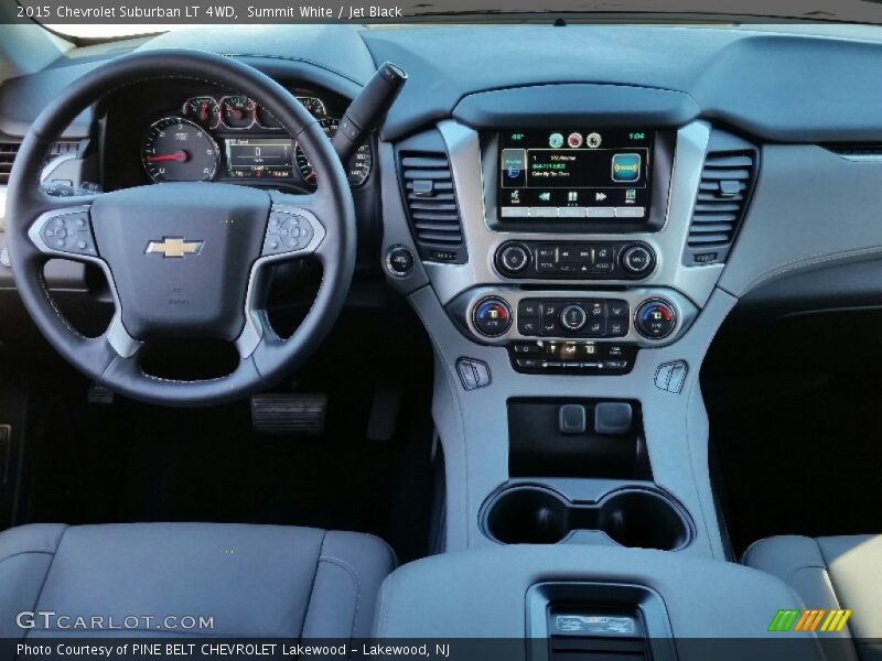 Summit White / Jet Black 2015 Chevrolet Suburban LT 4WD