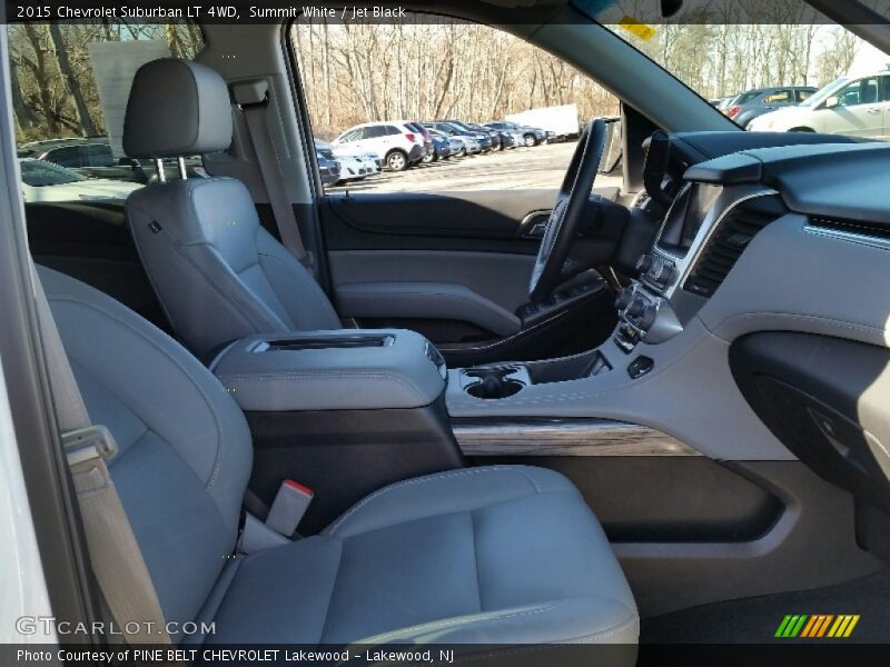 Summit White / Jet Black 2015 Chevrolet Suburban LT 4WD