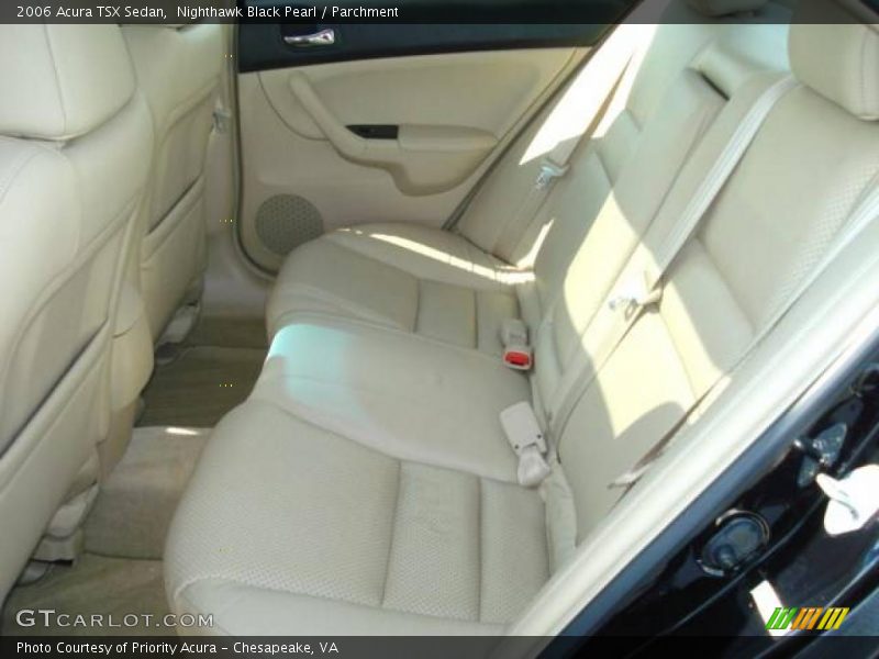 Nighthawk Black Pearl / Parchment 2006 Acura TSX Sedan