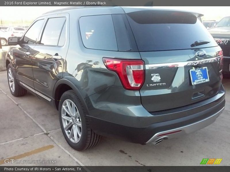 Magnetic Metallic / Ebony Black 2016 Ford Explorer Limited