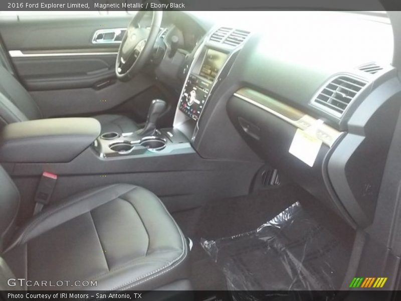 Magnetic Metallic / Ebony Black 2016 Ford Explorer Limited