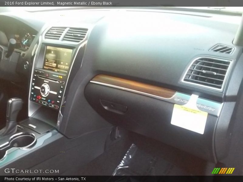Magnetic Metallic / Ebony Black 2016 Ford Explorer Limited