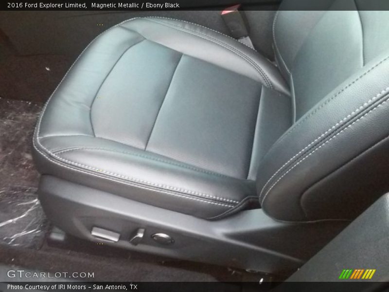 Magnetic Metallic / Ebony Black 2016 Ford Explorer Limited