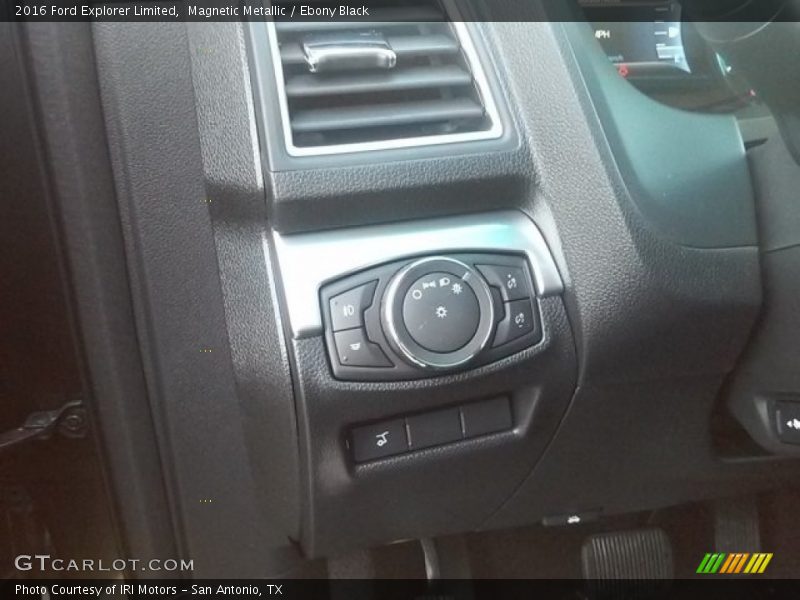 Magnetic Metallic / Ebony Black 2016 Ford Explorer Limited