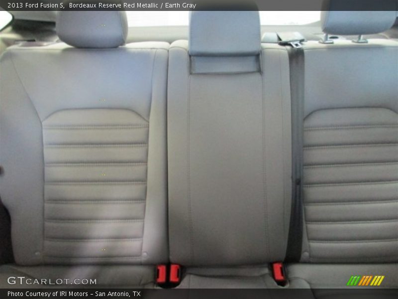 Bordeaux Reserve Red Metallic / Earth Gray 2013 Ford Fusion S