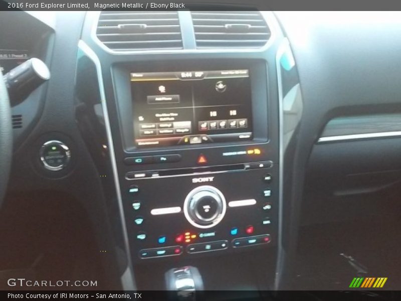 Magnetic Metallic / Ebony Black 2016 Ford Explorer Limited