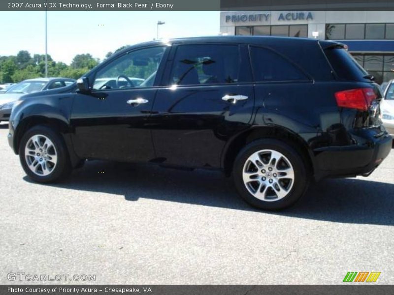 Formal Black Pearl / Ebony 2007 Acura MDX Technology