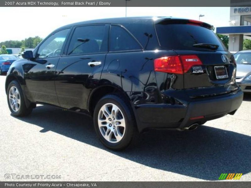 Formal Black Pearl / Ebony 2007 Acura MDX Technology