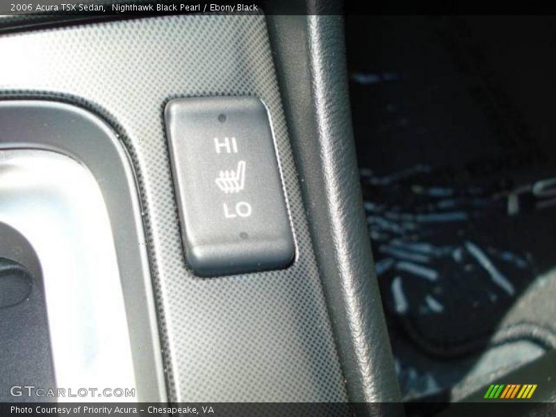 Nighthawk Black Pearl / Ebony Black 2006 Acura TSX Sedan
