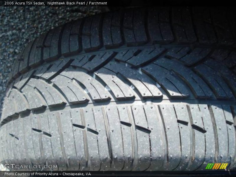 Nighthawk Black Pearl / Parchment 2006 Acura TSX Sedan