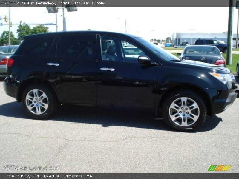 Formal Black Pearl / Ebony 2007 Acura MDX Technology