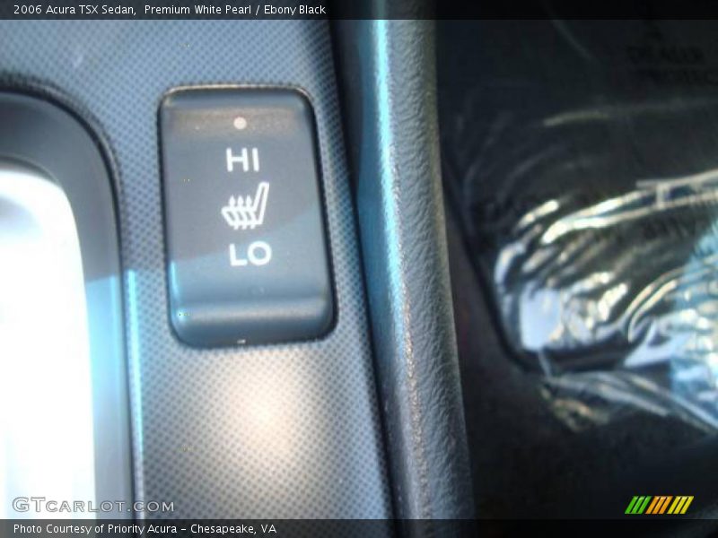 Premium White Pearl / Ebony Black 2006 Acura TSX Sedan