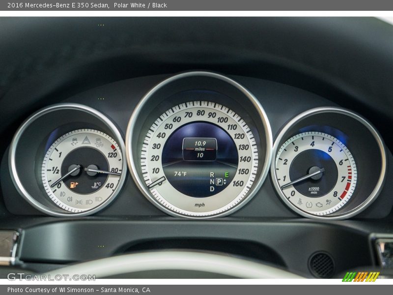 Polar White / Black 2016 Mercedes-Benz E 350 Sedan