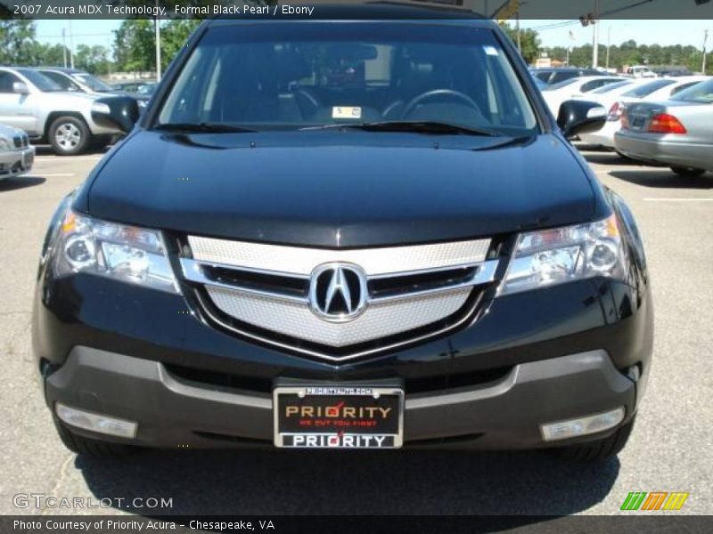 Formal Black Pearl / Ebony 2007 Acura MDX Technology