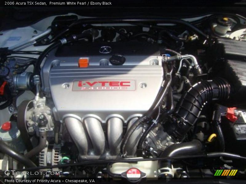  2006 TSX Sedan Engine - 2.4 Liter DOHC 16V i-VTEC 4 Cylinder