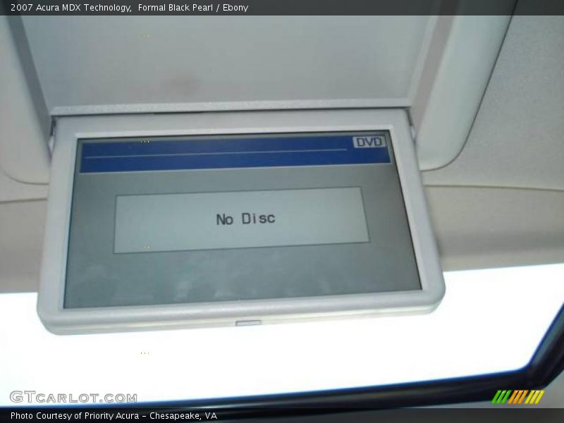 Formal Black Pearl / Ebony 2007 Acura MDX Technology