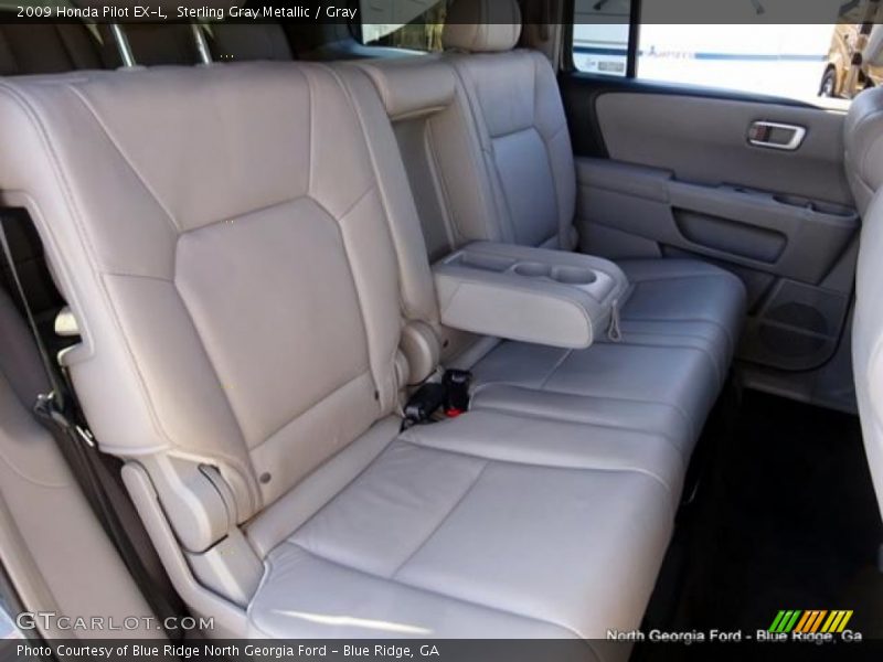 Sterling Gray Metallic / Gray 2009 Honda Pilot EX-L