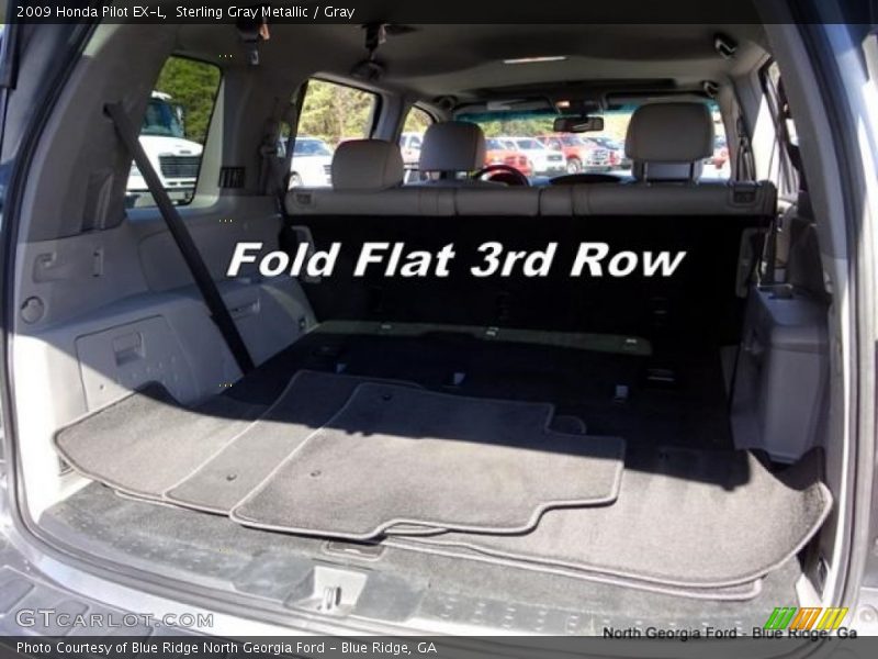 Sterling Gray Metallic / Gray 2009 Honda Pilot EX-L