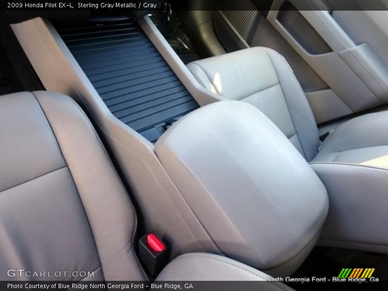 Sterling Gray Metallic / Gray 2009 Honda Pilot EX-L