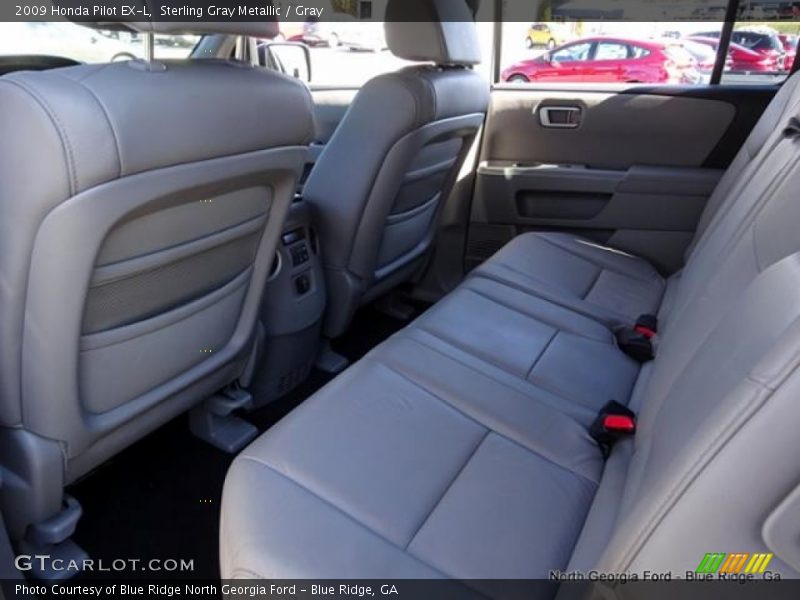Sterling Gray Metallic / Gray 2009 Honda Pilot EX-L