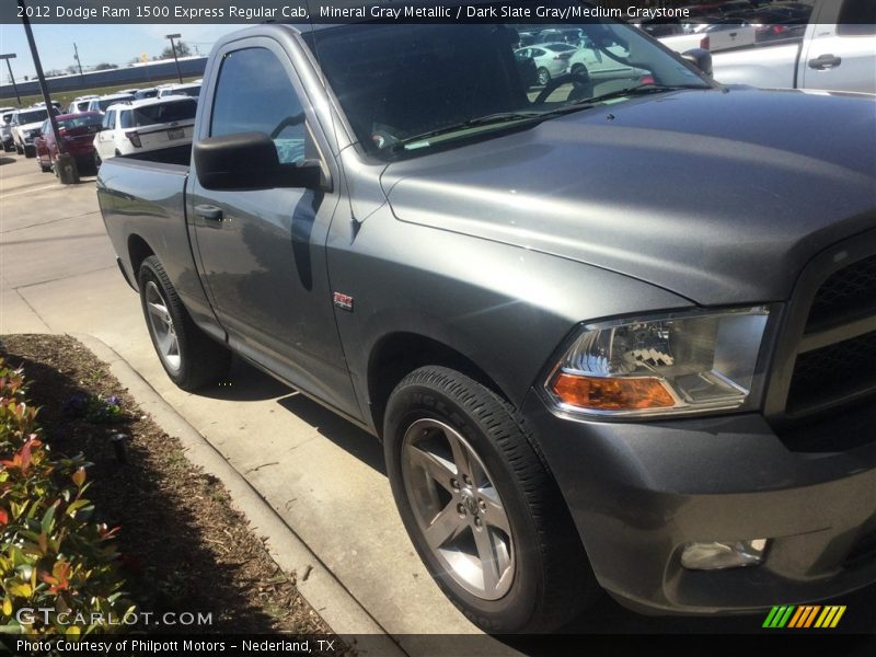 Mineral Gray Metallic / Dark Slate Gray/Medium Graystone 2012 Dodge Ram 1500 Express Regular Cab