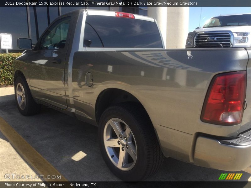 Mineral Gray Metallic / Dark Slate Gray/Medium Graystone 2012 Dodge Ram 1500 Express Regular Cab