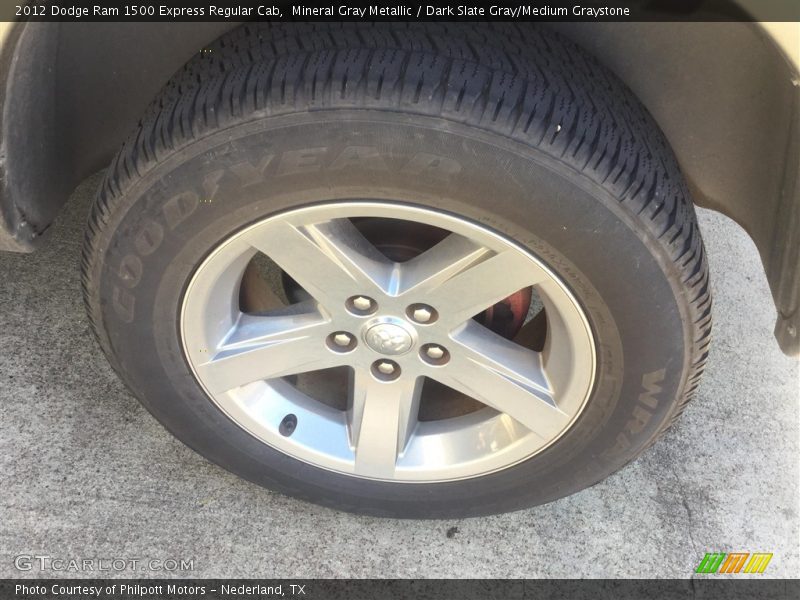 Mineral Gray Metallic / Dark Slate Gray/Medium Graystone 2012 Dodge Ram 1500 Express Regular Cab