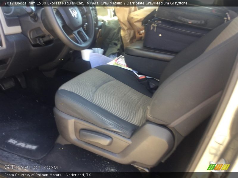 Mineral Gray Metallic / Dark Slate Gray/Medium Graystone 2012 Dodge Ram 1500 Express Regular Cab