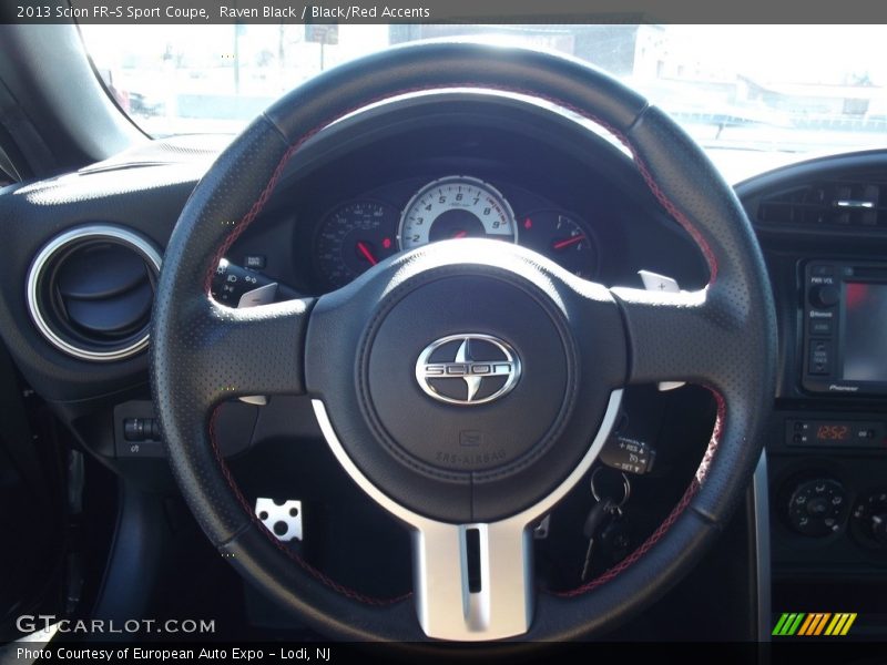 Raven Black / Black/Red Accents 2013 Scion FR-S Sport Coupe