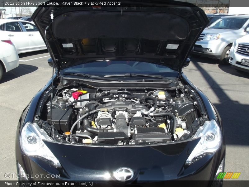 Raven Black / Black/Red Accents 2013 Scion FR-S Sport Coupe