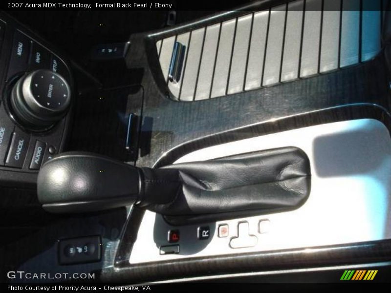 Formal Black Pearl / Ebony 2007 Acura MDX Technology