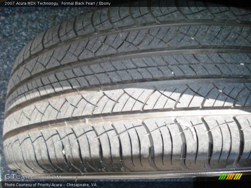 Formal Black Pearl / Ebony 2007 Acura MDX Technology