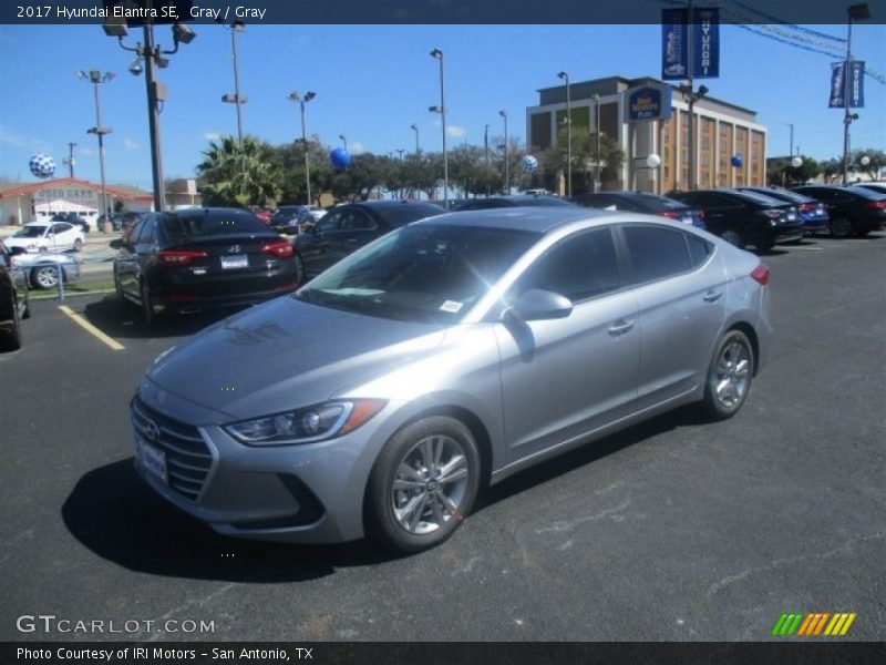 Gray / Gray 2017 Hyundai Elantra SE