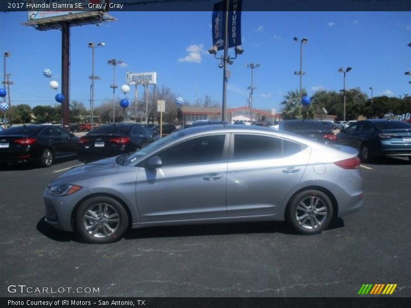 Gray / Gray 2017 Hyundai Elantra SE