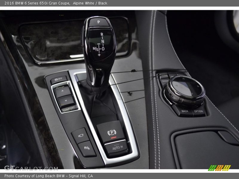 Alpine White / Black 2016 BMW 6 Series 650i Gran Coupe