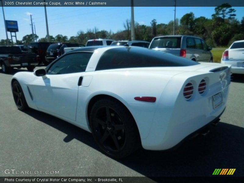 Arctic White / Cashmere 2005 Chevrolet Corvette Coupe