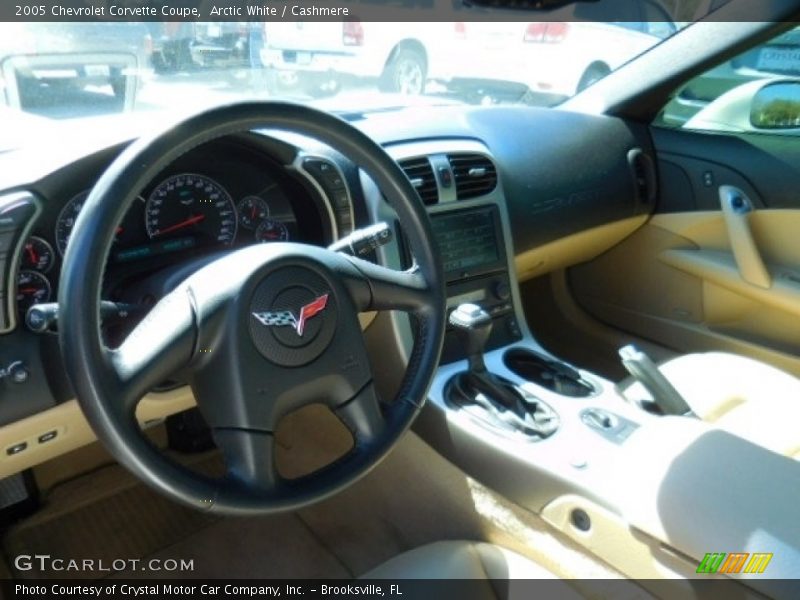 Arctic White / Cashmere 2005 Chevrolet Corvette Coupe