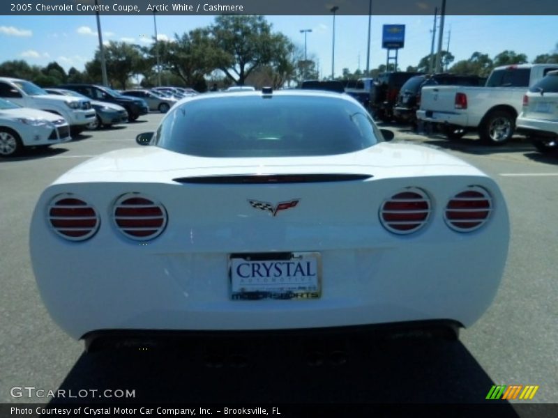 Arctic White / Cashmere 2005 Chevrolet Corvette Coupe