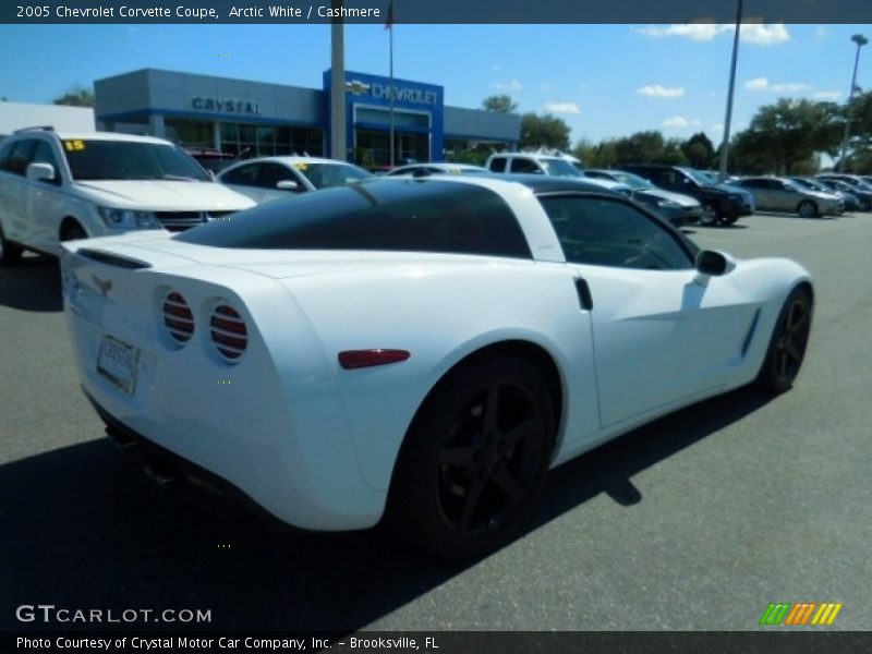 Arctic White / Cashmere 2005 Chevrolet Corvette Coupe