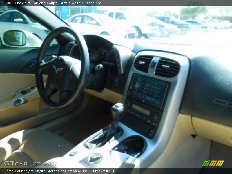 Arctic White / Cashmere 2005 Chevrolet Corvette Coupe